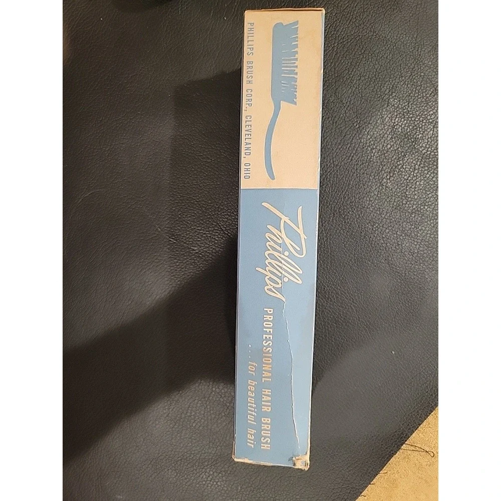 Vintage Phillips Brush‎ 31 Nylon Bristles Hair Brush 7 Row Style Brush Teasing
